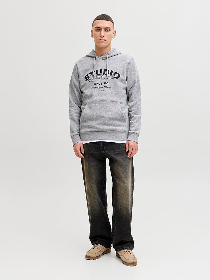 Jack & Jones Bluza w kolorze szarym rozmiar: L