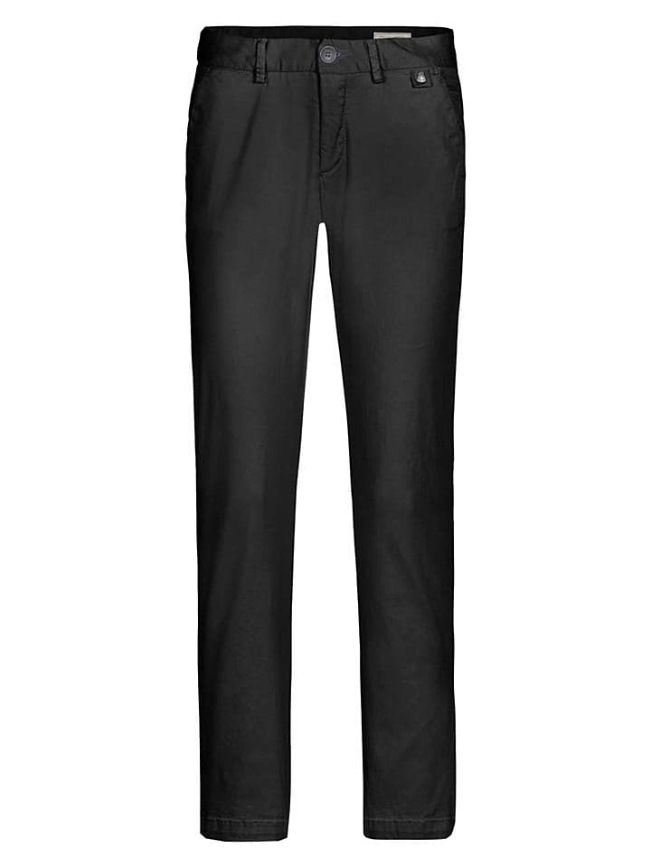 Herrlicher Spodnie chino "Lovely" w kolorze czarnym rozmiar: W25