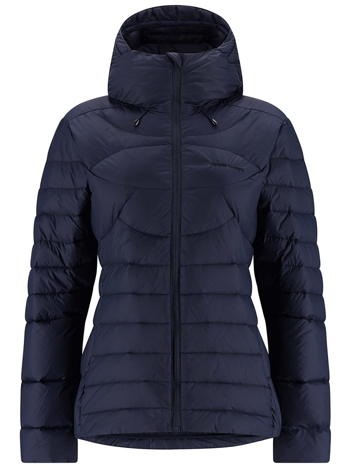 KARI TRAA Kurtka puchowa w kolorze granatowym rozmiar: M