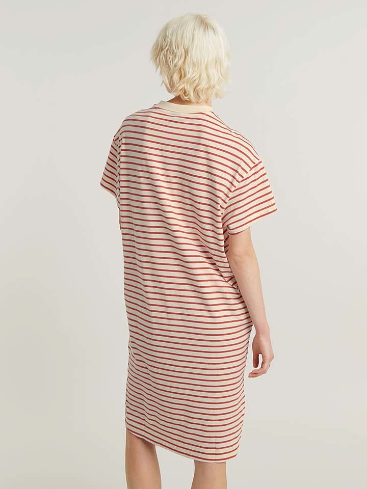 G-Star Sukienka w kolorze kremowo-czerwonym rozmiar: XS