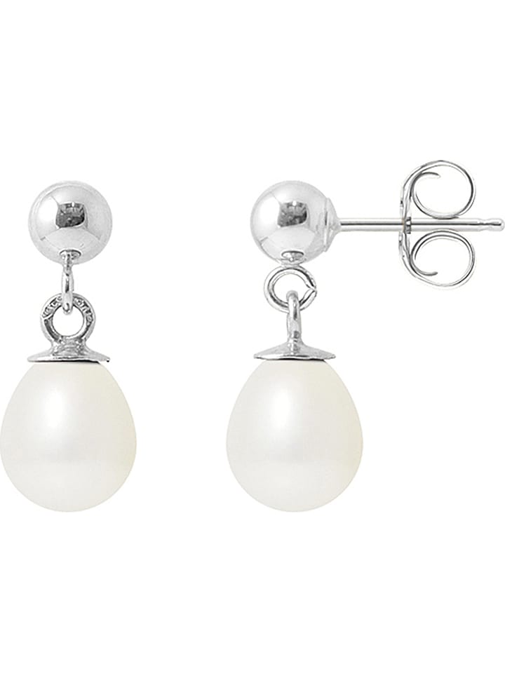 Pearline Srebrne kolczyki-wkrętki z perłami rozmiar: onesize