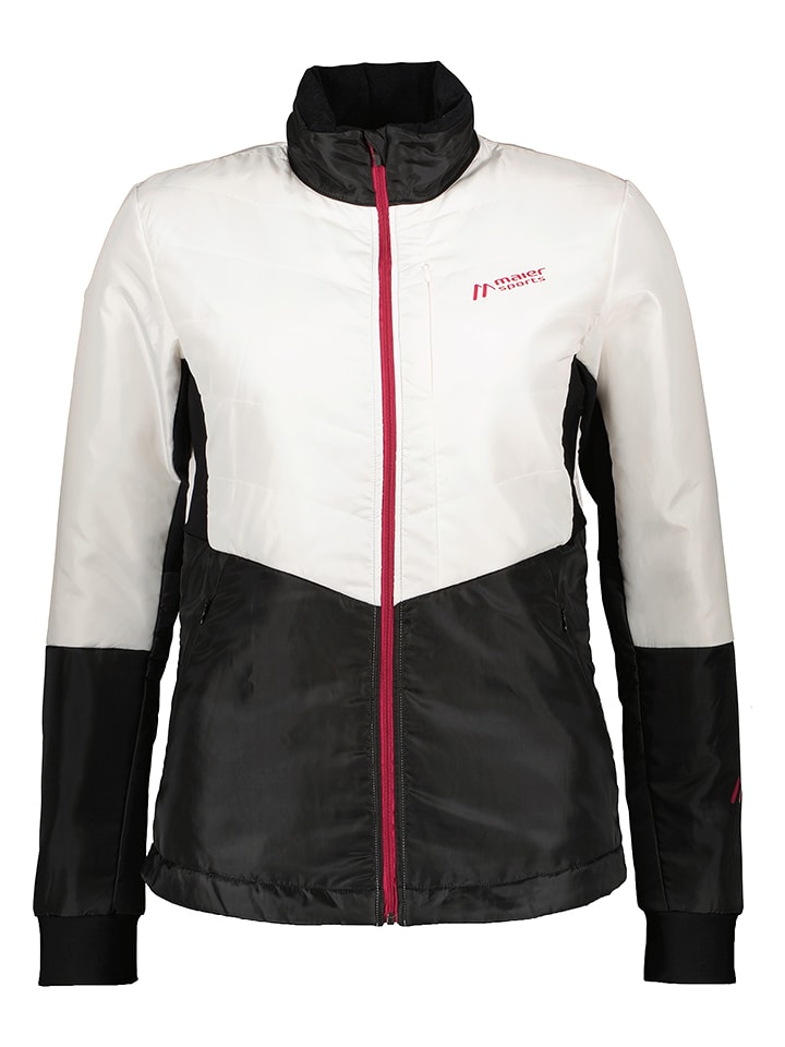 Maier Sports Kurtka hybrydowa w kolorze czarno-białym rozmiar: 44