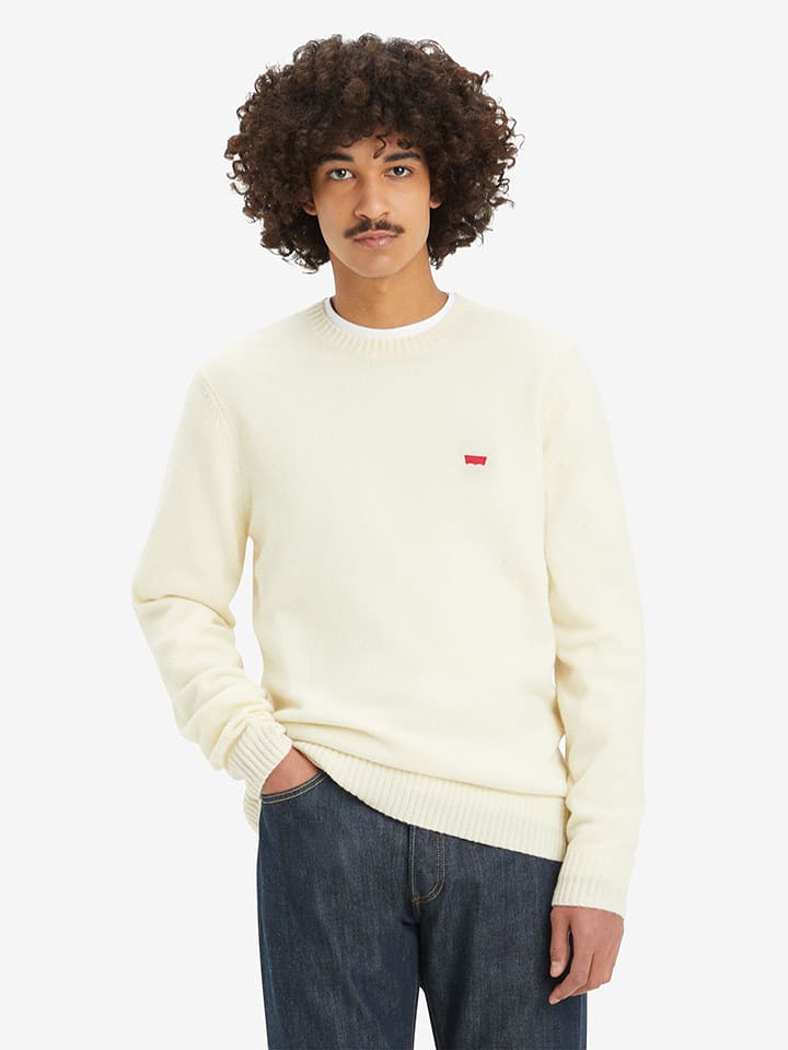 Levi´s Sweter w kolorze beżowym rozmiar: S