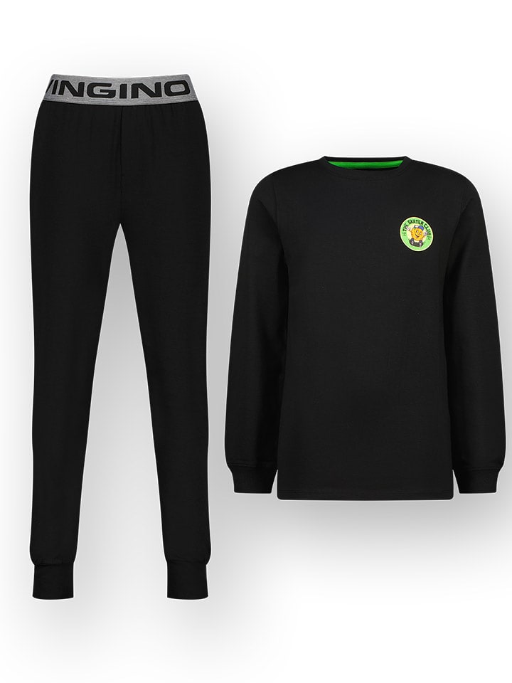 Vingino Piżama w kolorze czarnym rozmiar: 134/140