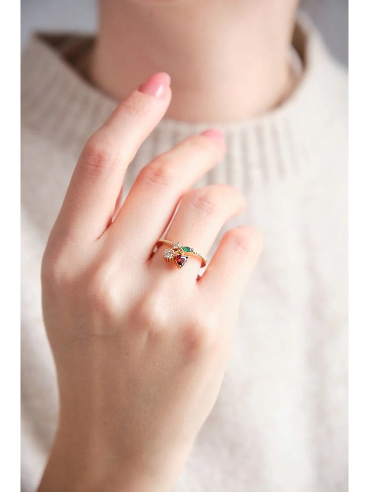 Lodie Silver Pierścionek z cyrkonią rozmiar: onesize