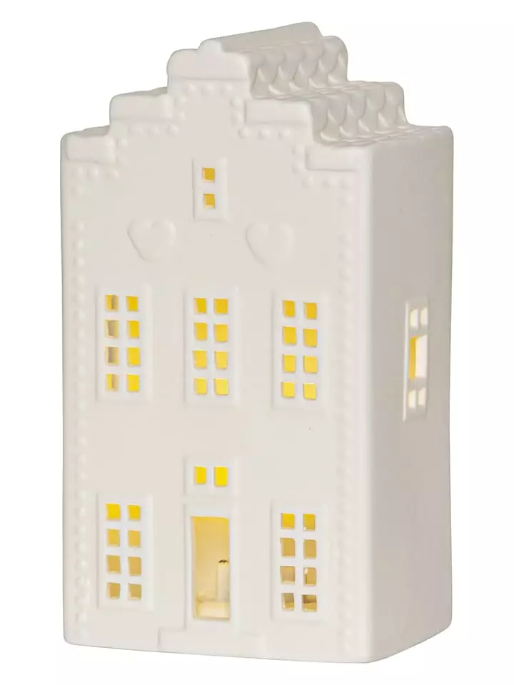 STAR Trading Dekoracja LED "Vinter" w kolorze białym - 8,5 x 16 cm rozmiar: onesize