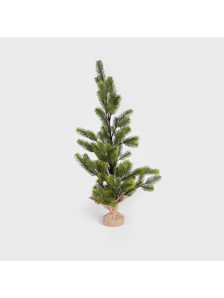 Homla Sztuczna choinka "Hector" w kolorze zielonym - wys. 84 cm rozmiar: onesize