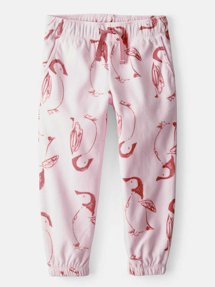 OshKosh Spodnie polarowe w kolorze jasnoróżowym rozmiar: 110