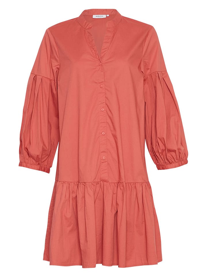 MOSS COPENHAGEN Sukienka "Lynella Cenilla" w kolorze łososiowym rozmiar: S