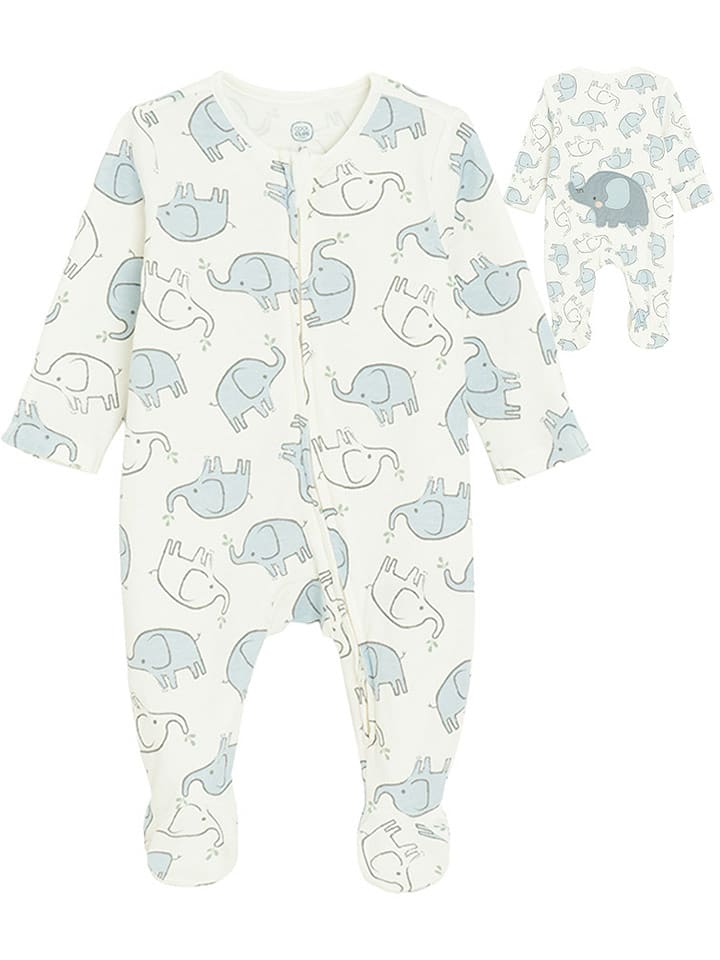 COOL CLUB Śpioszki w kolorze kremowym rozmiar: 92