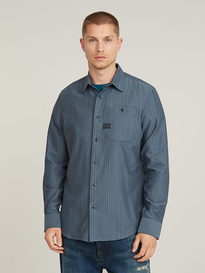 G-Star Koszula w kolorze niebieskim rozmiar: XXL