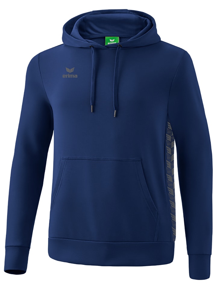 erima Bluza "Essential Team" w kolorze granatowym rozmiar: 164