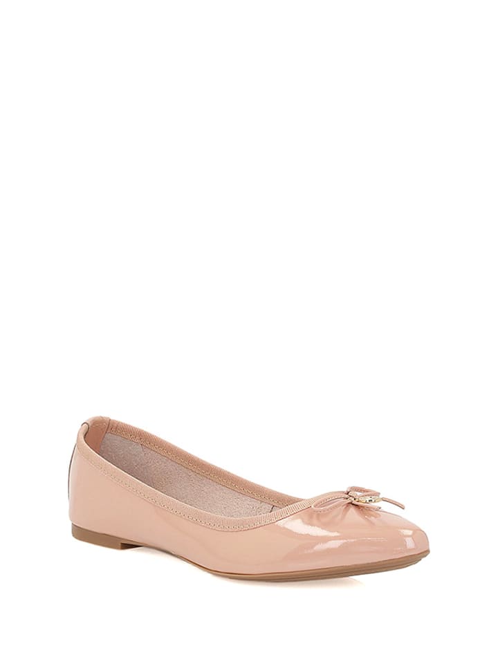 Kazar Skórzane baleriny w kolorze jasnoróżowym rozmiar: 39