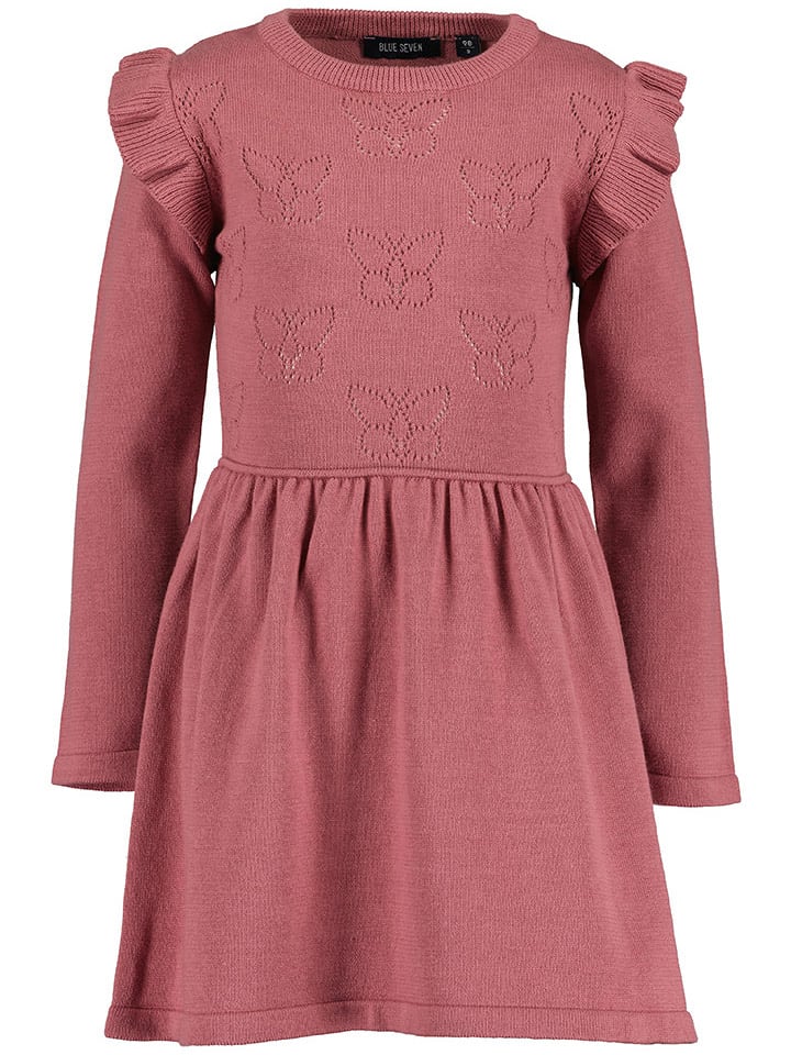 Blue Seven Sukienka w kolorze szaroróżowym rozmiar: 92