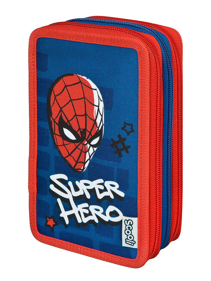 Disney Piórnik w kolorze czarno-czerwonym - 12 x 19 x 7 cm rozmiar: onesize