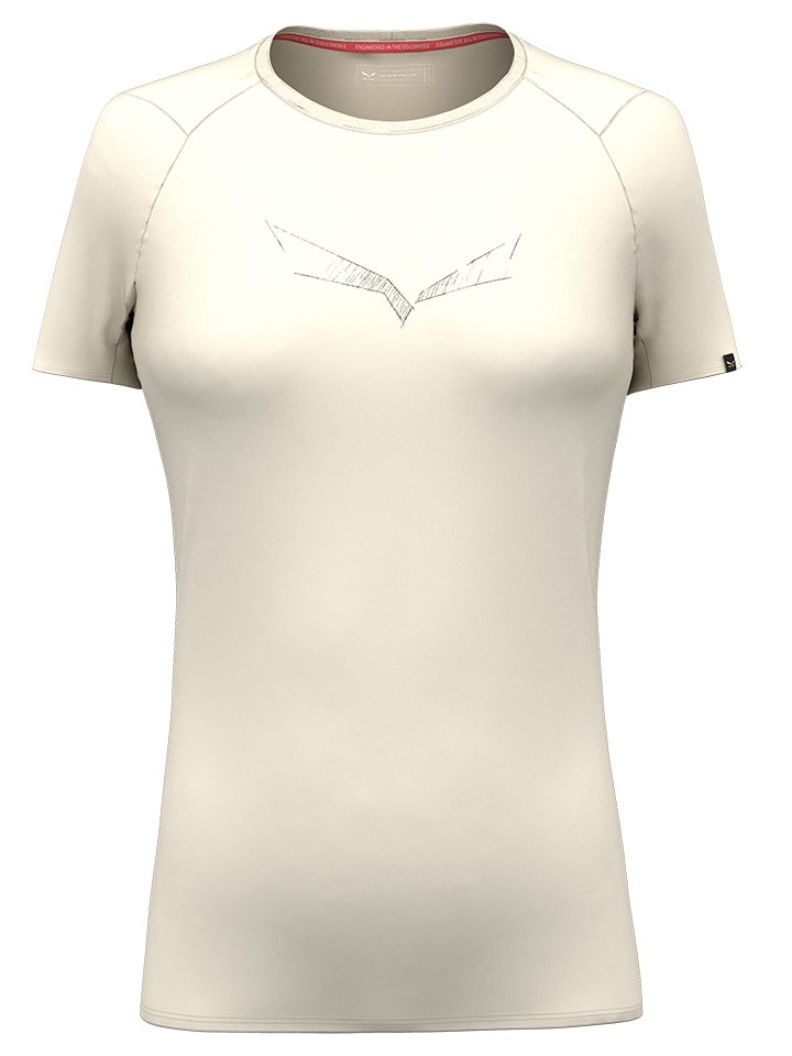 Salewa Koszulka "Pure" w kolorze kremowym rozmiar: 36