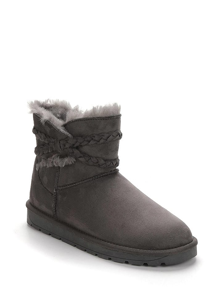 ISLAND BOOT Botki zimowe "Keorgie" w kolorze szarym rozmiar: 38