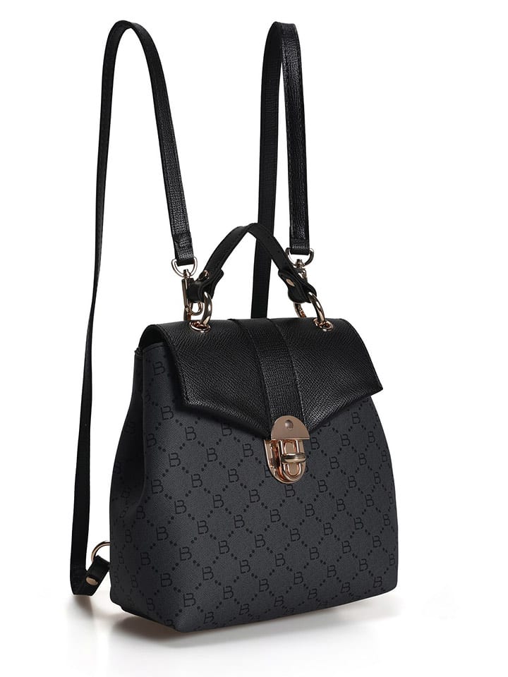 Lucky Bees Plecak w kolorze antracytowo-czarnym - 20 x 23 x 10 cm rozmiar: onesize