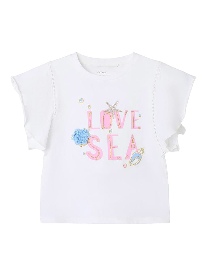 name it Koszulka w kolorze białym rozmiar: 104