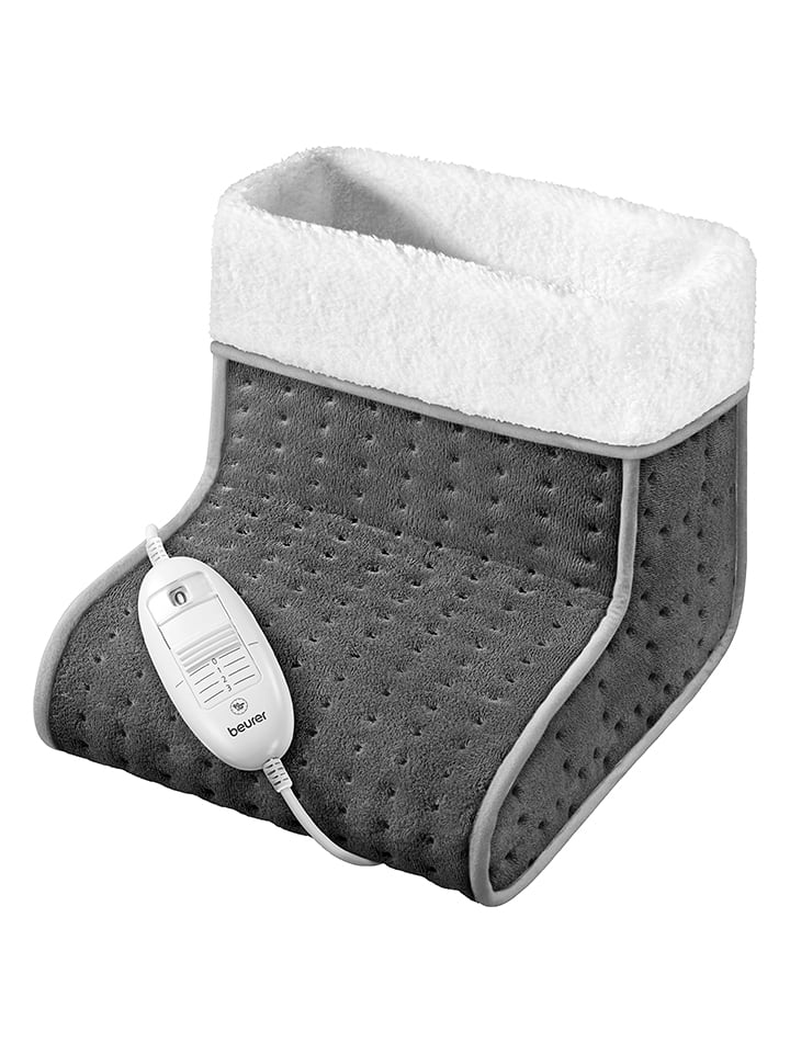 Beurer Elektryczny ogrzewacz w kolorze szaro-białym do stóp - 32 x 26 x 26 cm rozmiar: onesize