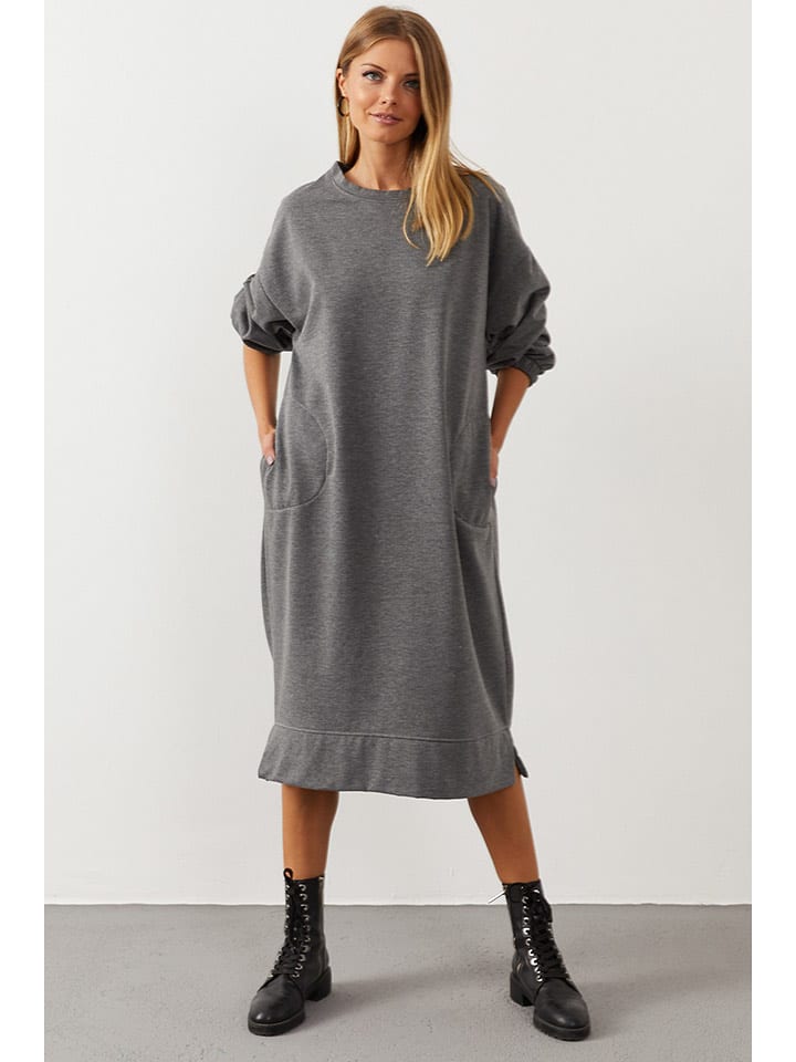 LA Angels Sukienka w kolorze szarym rozmiar: S