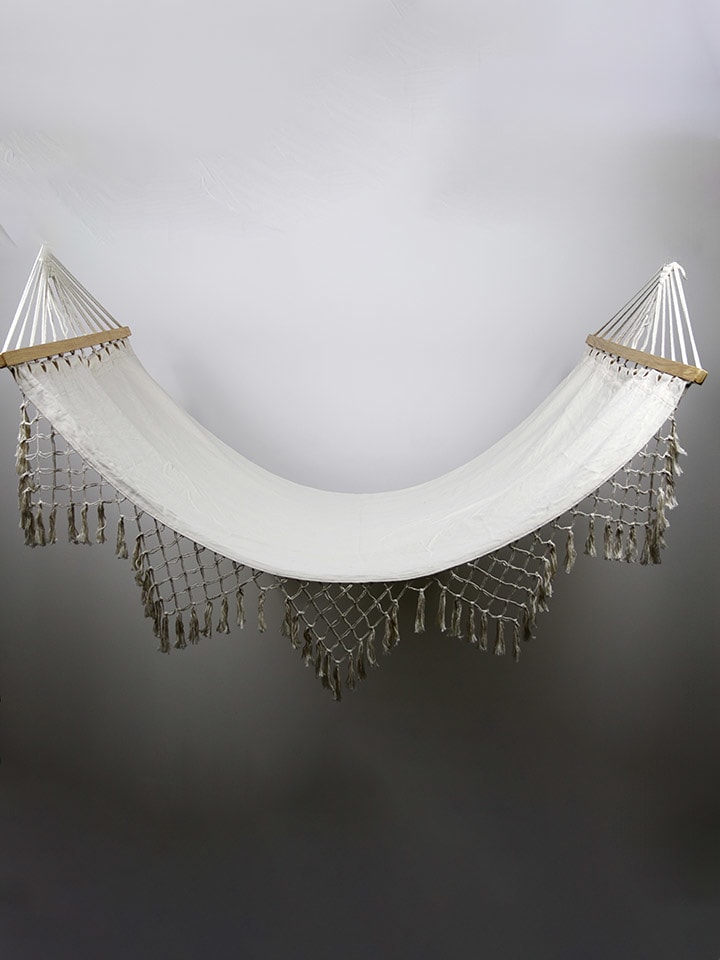 AM Design Hamak w kolorze kremowym - 140 x 190 x 30 cm rozmiar: onesize