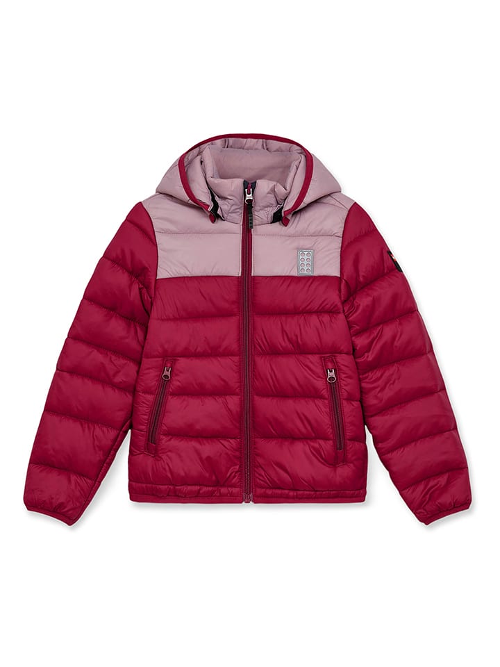 LEGO Kurtka pikowana w kolorze czerwonym rozmiar: 116