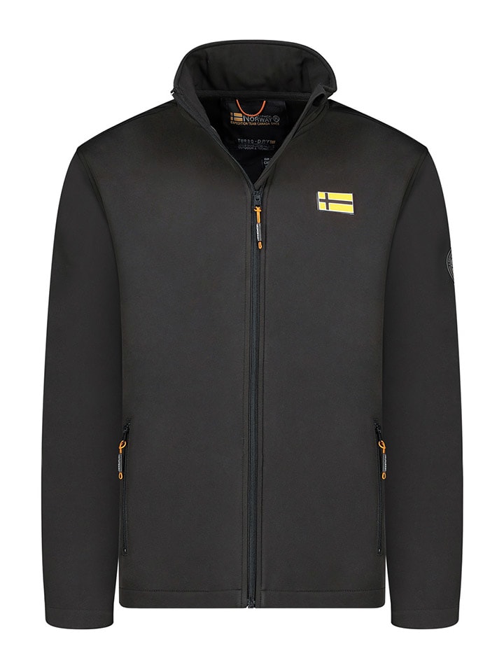 Geographical Norway Kurtka softshellowa "Tesk" w kolorze czarnym rozmiar: 3XL