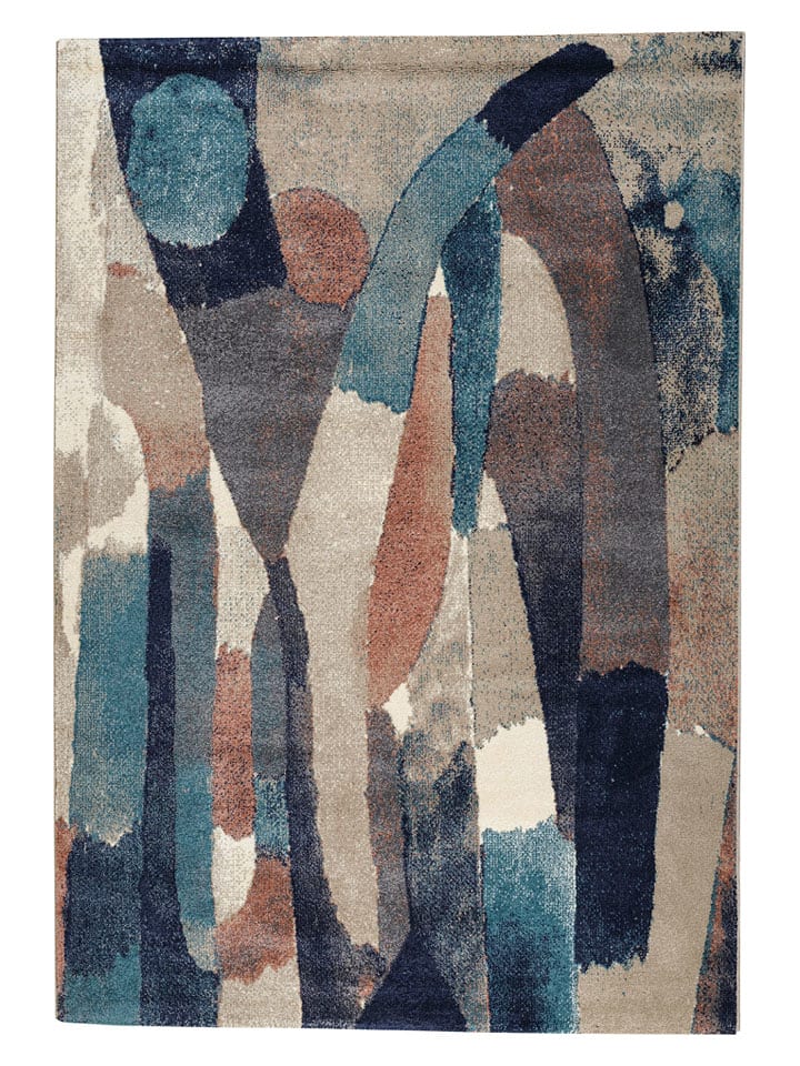 deco Rugs & Carpet Dywan "Milano" w kolorze beżowo-niebieskim rozmiar: 160x230 cm