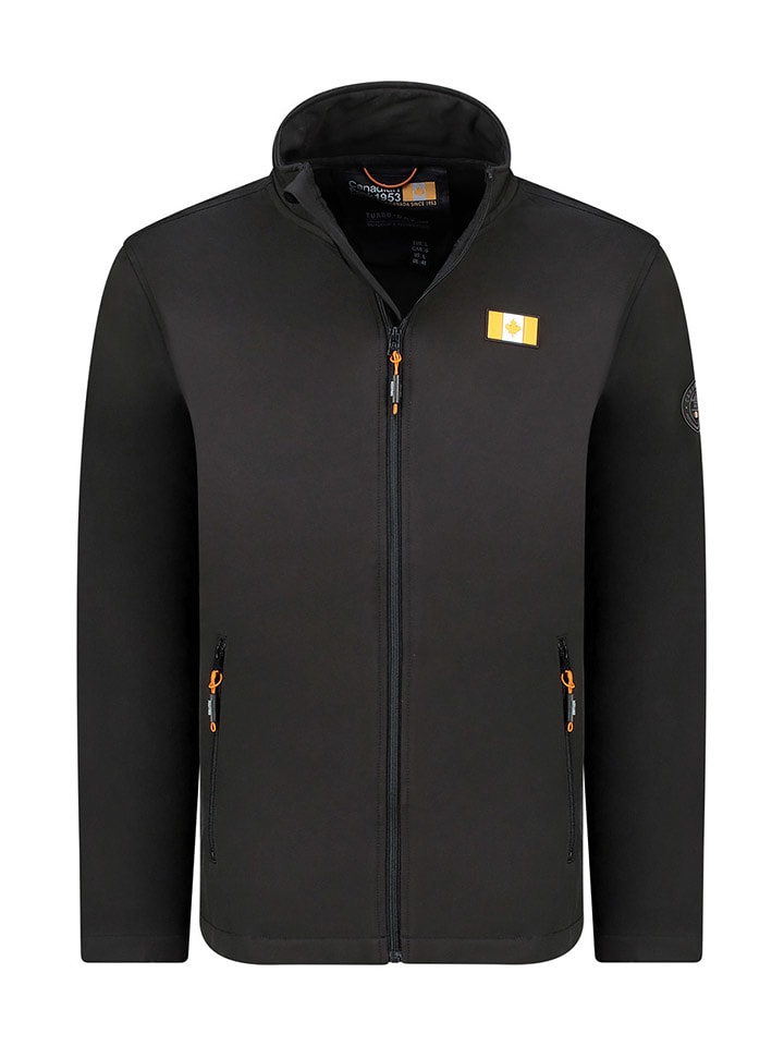 Canadian Peak Kurtka softshellowa "Teskeak" w kolorze czarnym rozmiar: L