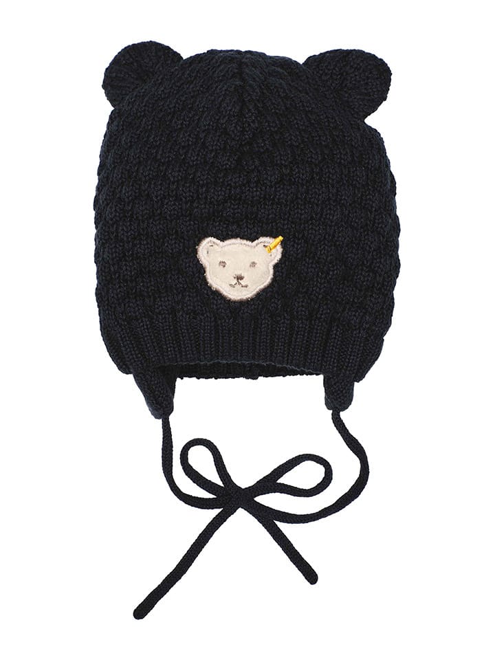 Steiff Czapka w kolorze czarnym rozmiar: 39 cm