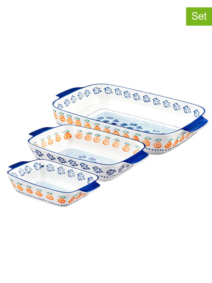 Björn Formy "Napoli" w kolorze biało-niebiesko-pomarańczowym do zapiekania rozmiar: onesize