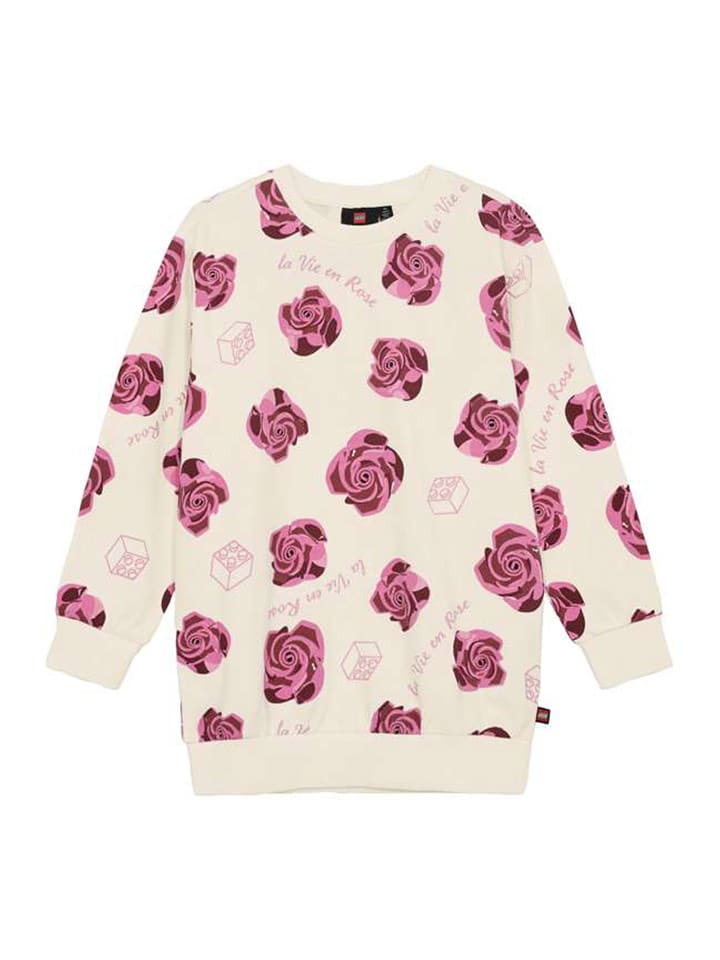 LEGO Tunika w kolorze kremowo-różowym rozmiar: 146