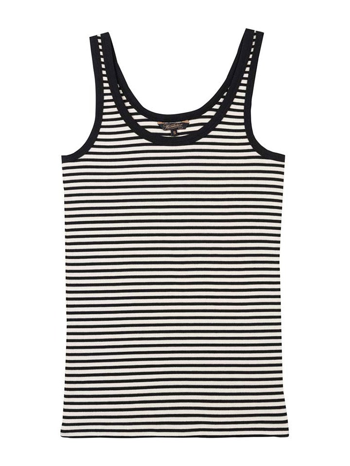 Herrlicher Top w kolorze czarno-białym rozmiar: S