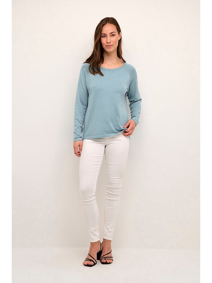 CULTURE Sweter w kolorze błękitnym rozmiar: XXL