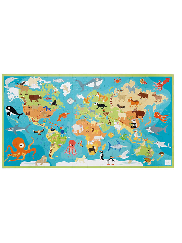 Scratch 100-częściowe puzzle - 5+ rozmiar: onesize