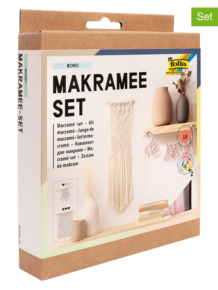 folia PAPER 10-częściowy zestaw w kolorze jasnoróżowo-beżowym do rękodzieła rozmiar: onesize