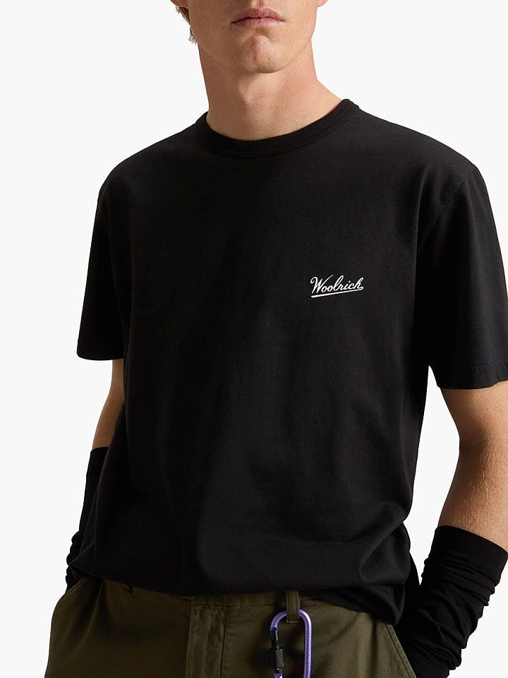 Woolrich Koszulka w kolorze czarnym rozmiar: XXL