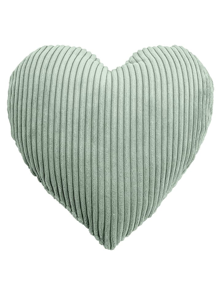 Magma Heimtex Poduszka "Shara" w kolorze zielonym - 43 x 43 cm rozmiar: onesize