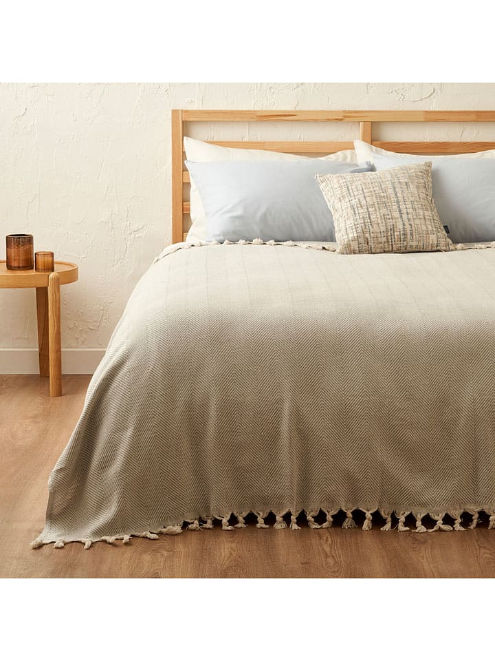 BELLA MAISON Narzuta "Nina" w kolorze szarym rozmiar: 200x230 cm