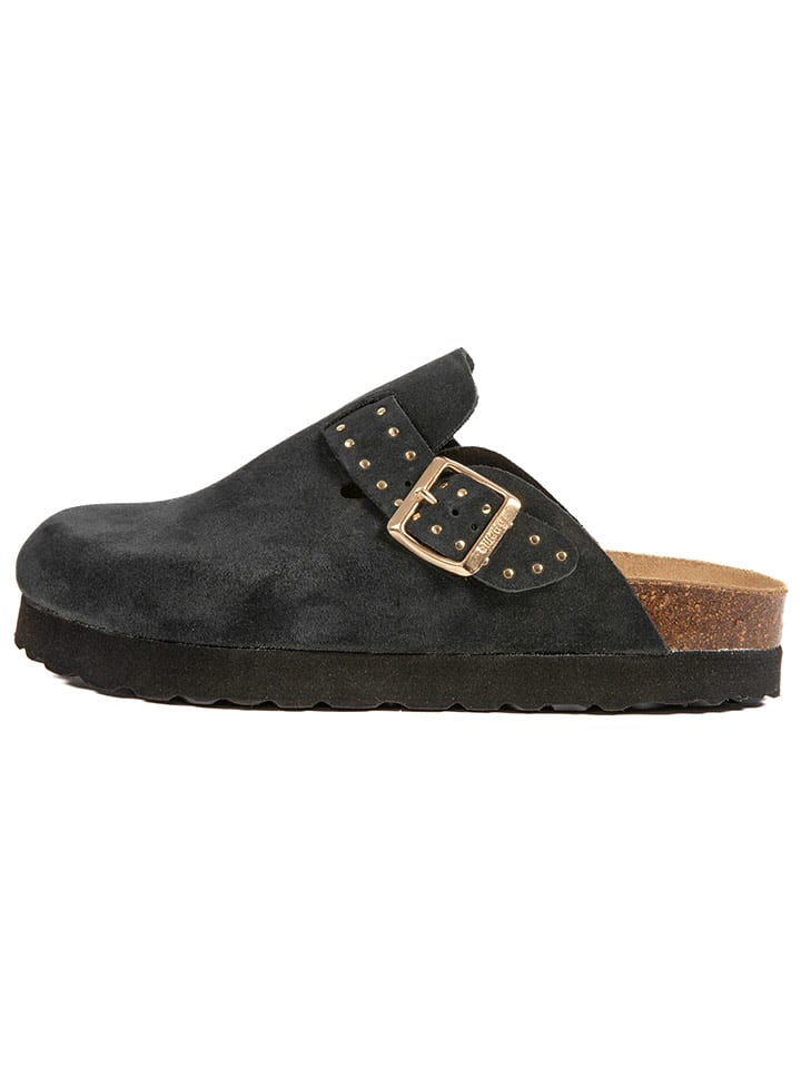 billowy Skórzane chodaki w kolorze czarnym rozmiar: 39