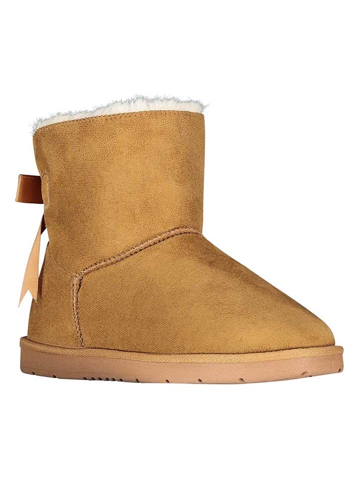 Geographical Norway Botki zimowe "Odouce" w kolorze jasnobrązowym rozmiar: 41