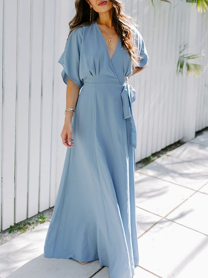 Milan Kiss Sukienka w kolorze błękitnym rozmiar: S