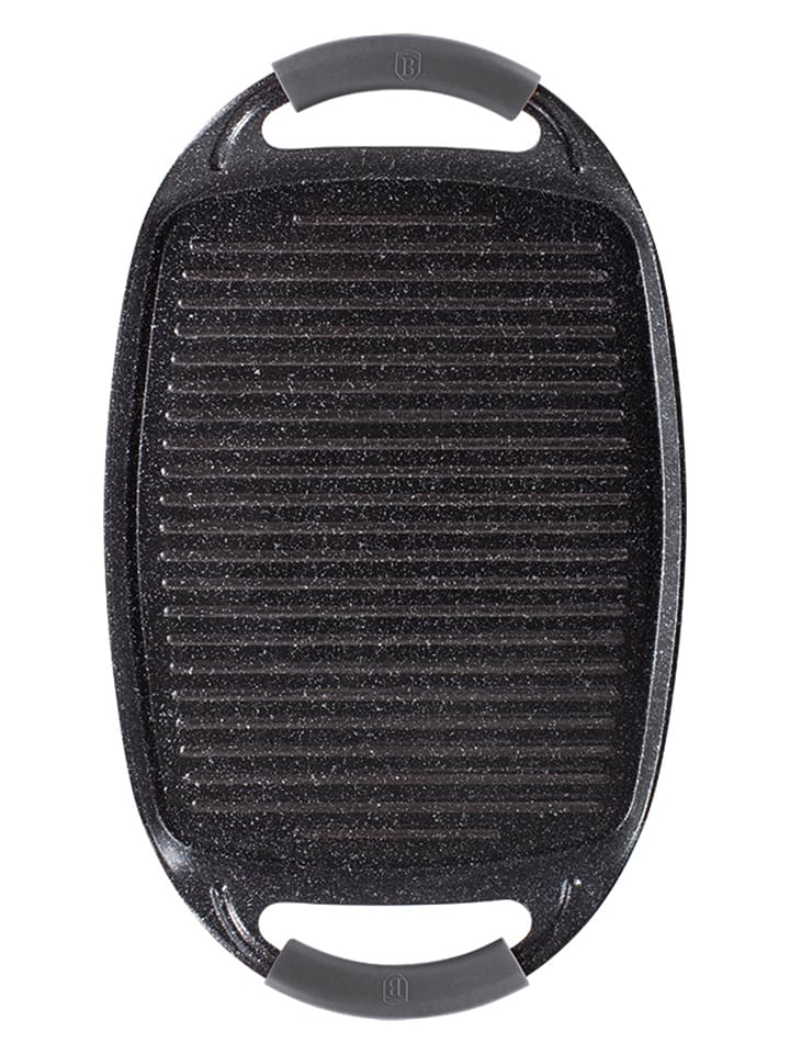 Berlinger Haus Płyta grillowa "Metallic Line" w kolorze czarnym - 47 x 29 cm rozmiar: onesize