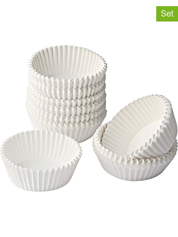 Zenker Foremki papierowe (400 szt.) w kolorze białym do muffinek rozmiar: onesize