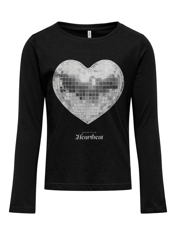 KIDS ONLY Koszulka "Annie" w kolorze czarnym rozmiar: 134/140