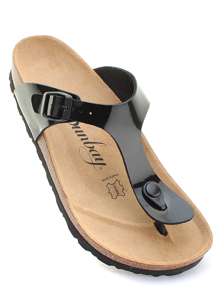 Sunbay Japonki "Camelia" w kolorze czarnym rozmiar: 38