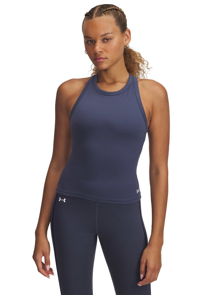 Under Armour Top sportowy w kolorze granatowym rozmiar: L