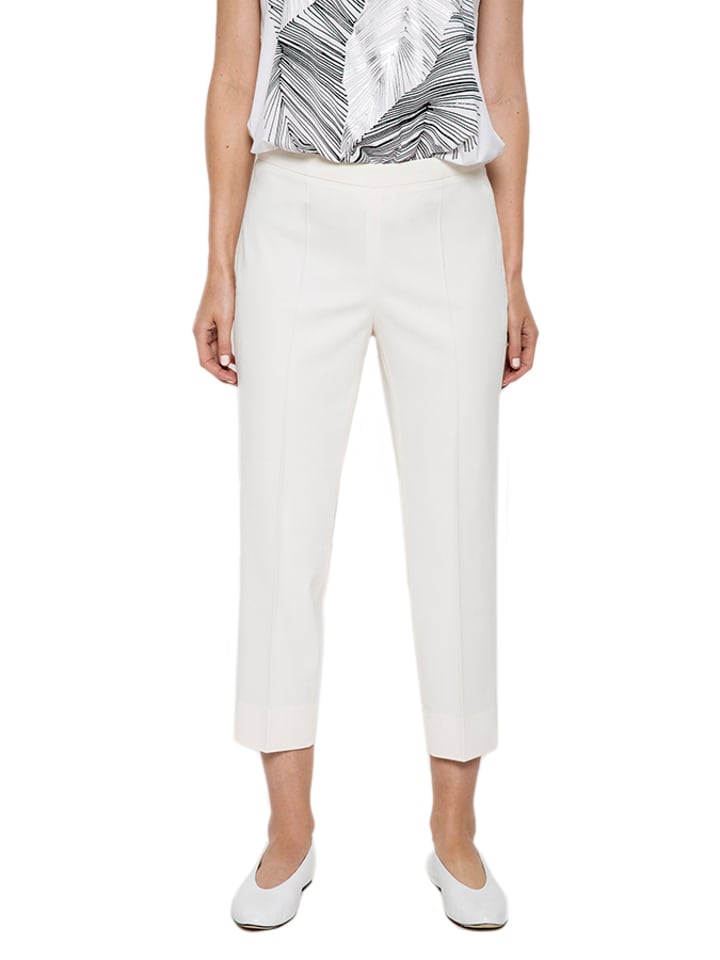 Deni Cler Spodnie w kolorze białym rozmiar: 38