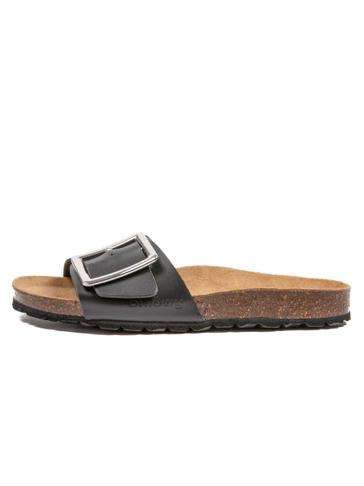 billowy Skórzane klapki w kolorze czarnym rozmiar: 36